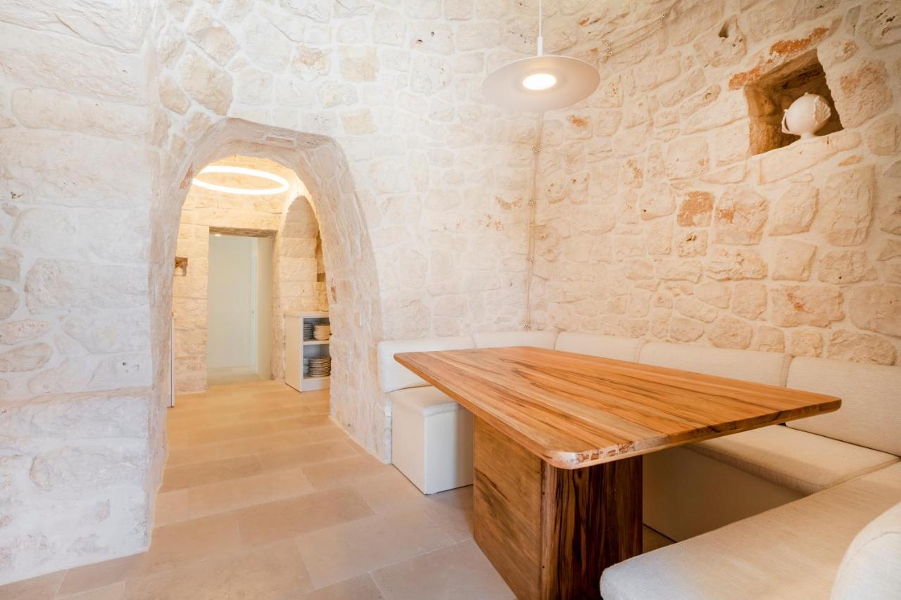 奥斯图尼Trulli Cicerali , Trulli Design Con Piscina Panoramica别墅 外观 照片